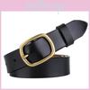 Classic Womens Leather Waist Strap With Alloy Dshape Buckle For Daily Casual And Outfits