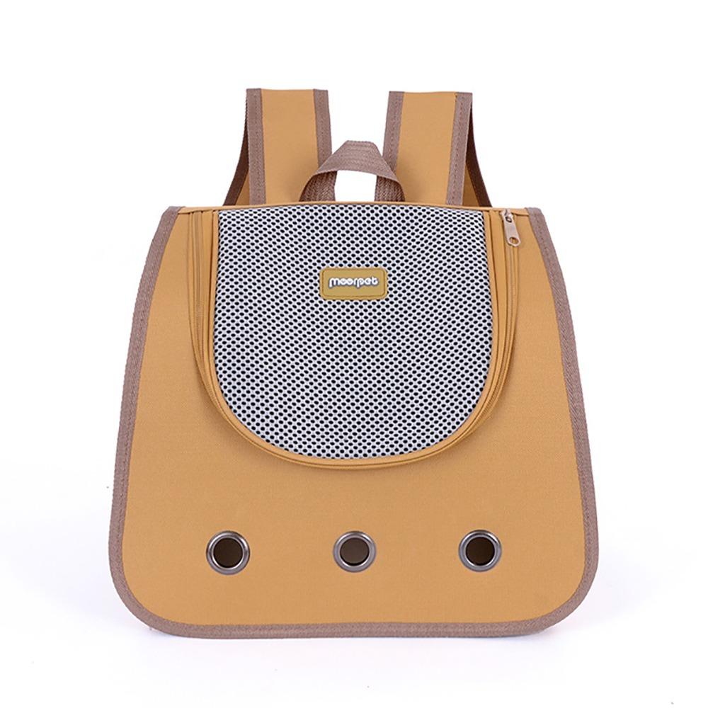 Lightweight Large Capacity Cat Carrier Bag Breathable Portable Pet Carrying Bag Pet Travel Backpack Puppy