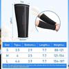 Breathable Volleyball Arm Sleeves Elastic Arm Warmers  for Tennis Basketball