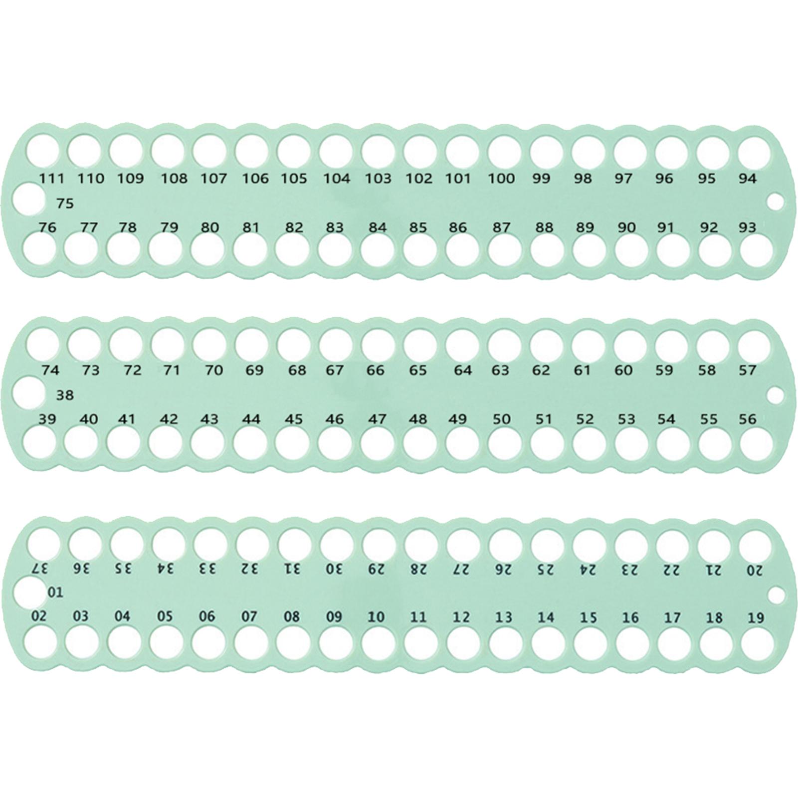 

3pcs Cross Stitch Thread Holder Craft Storage Holder 37-Hole Thread Storage Tool PC Winding Board for Sewing Needlework Knitting зелений