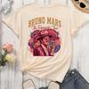 Bruno Mars Shirt Girl 80s Y2k Digital Colorful Harajuku Korean Clothes T-shirt Grunge Streetwear University Women Harajuku