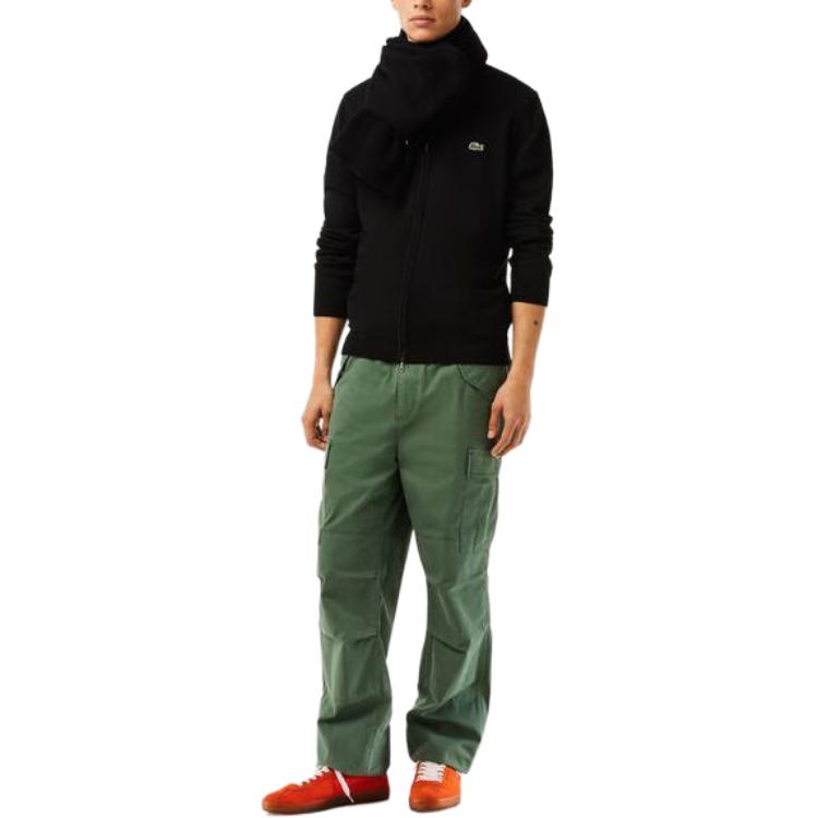 Lacoste Logo-patch Zip-up Cardigan AH1957-031