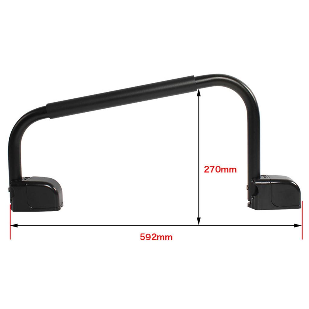 RV Cargo Trailer Door Handle Grab Bar for Travel Trailer Foldable Multipurpose Professional Simple Installation Sturdy Handrail