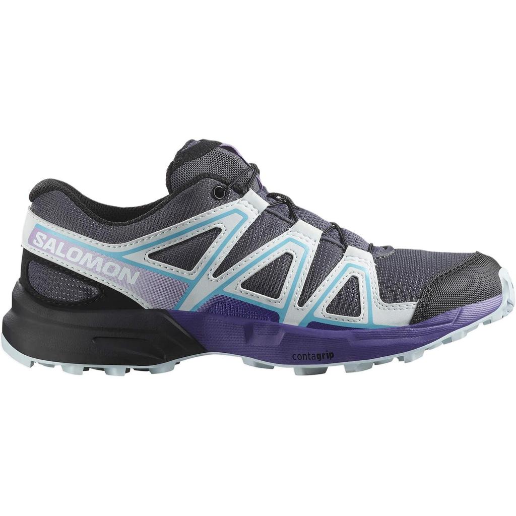 Salomon Speedcross Comfortable Versatile Shock Absorbing Durable Low Top Kids Running Shoes Kids Running Shoes Black L47733200