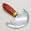 Zhihui Semi-Circular Leather Cutting Knife - DIY Edge Shaving & Thinning Tool