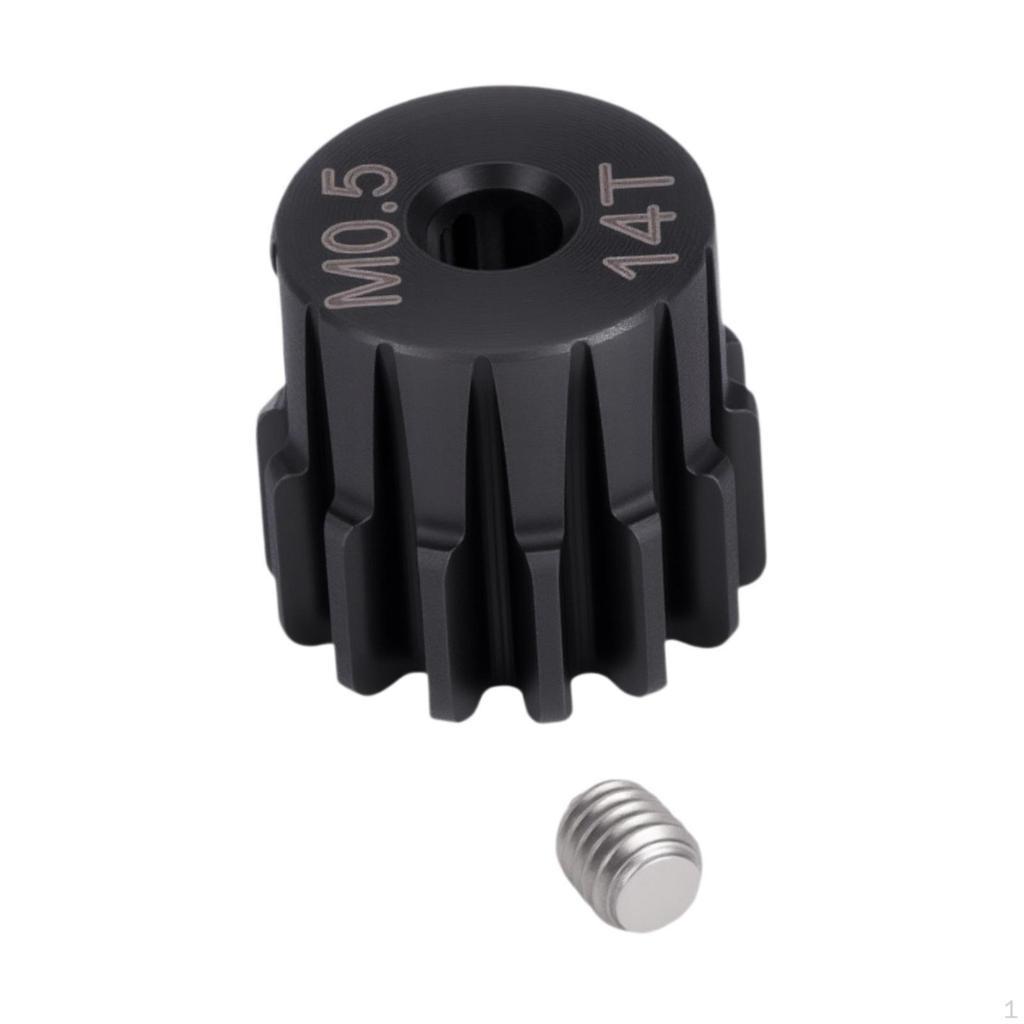 High-Performance Hardened Steel Pinion Gear for 1/18 And 1/24 RC Cars, Miniature Vehicles DIY