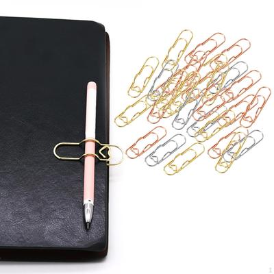 30x Kağıt Ataçları Metal Kalemlik Kağıt Ataçları Kelepçeleri Dayanıklı Okul Malzemeleri Hediye Seti Noel için