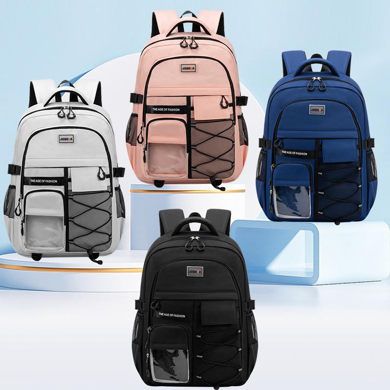 Lightweight Backpack Large Capacity Casual School Bag for Middle School Students Kids Grades 6-9 Travel Daypack