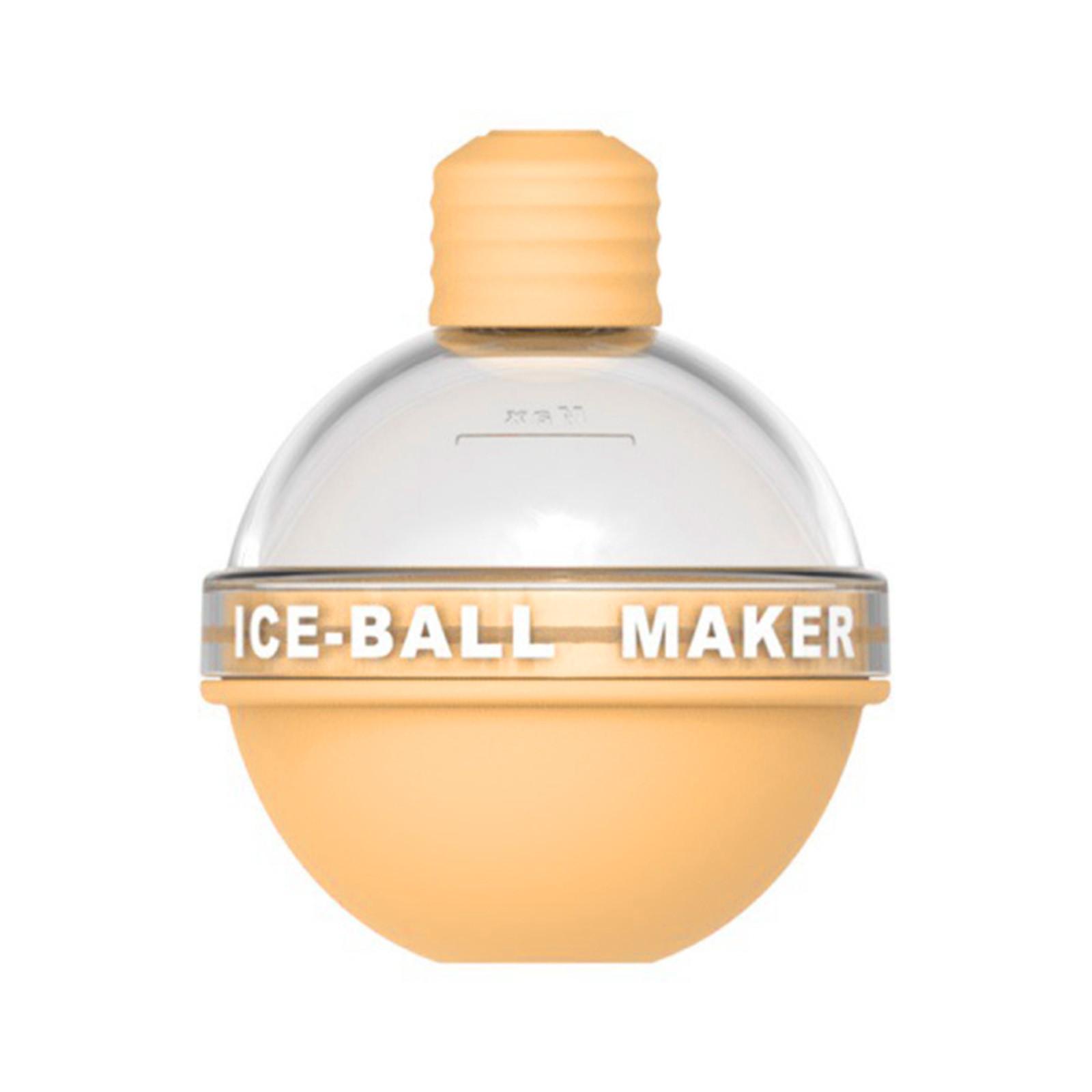 

Силиконовый поднос для льда, лед для виски, дюймовый сферический лед для виски и коктейлей One Size жёлтый