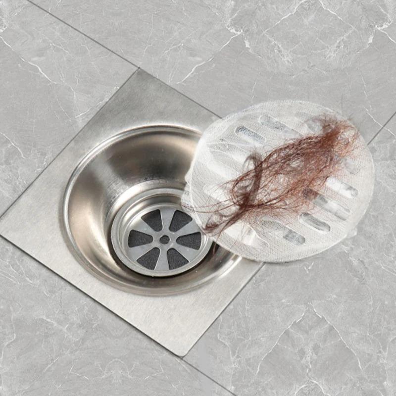 30-500Pcs Disposable Kitchen Sink Filter Sewer Drain Anti-blocking Garbage Bag Pool Leak Mesh Bag Mesh Strainer Sink Garbage Net