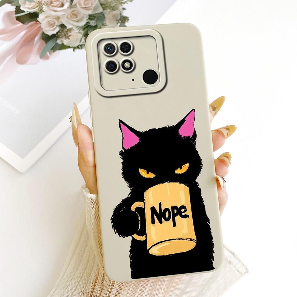 For Redmi 10C 4G Case Cover Silicone Luxury Fashion Cool Kawaii Cute Painted Phone Casing 220333QAG 220333QBI 220333QNY 220333QL