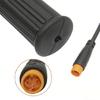 Electric Bike Twist Throttle Grip Replacement Electric Bicycles Scooter Acceleration Handle Twist Accelerator Enduring