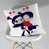 Cute PPucca Love GGaru Throw Pillow Case Living Room Sofa Cushion Cover For Home Bedroom Decoration Protector