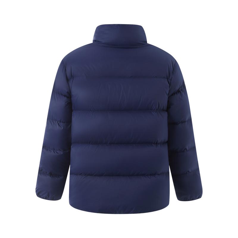 Li Ning Sports Life Collection Down Jacket Unisex Dark Ship Blue YYMU091-2