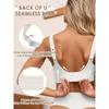 Seamless Naked Feeling, Comfortable Fixed Cup Underwear for Women Anti-sagging Breast-retracting No-wire Bra