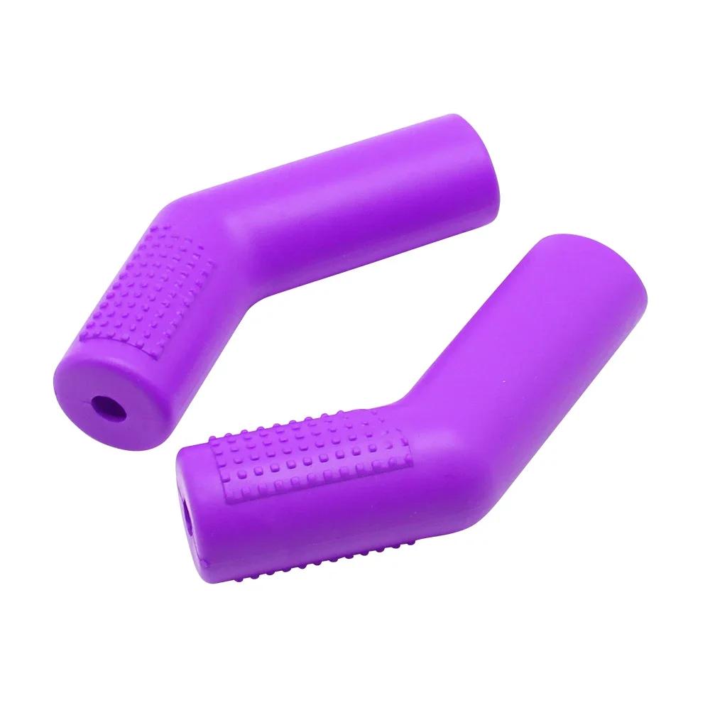 Nouveau 2pcs Couvercle de Levier de Vitesse de Moto Protège-Chaussure de Levier de Vitesse Pièces de Moto Protection Universelle de Levier Accessoires Moto