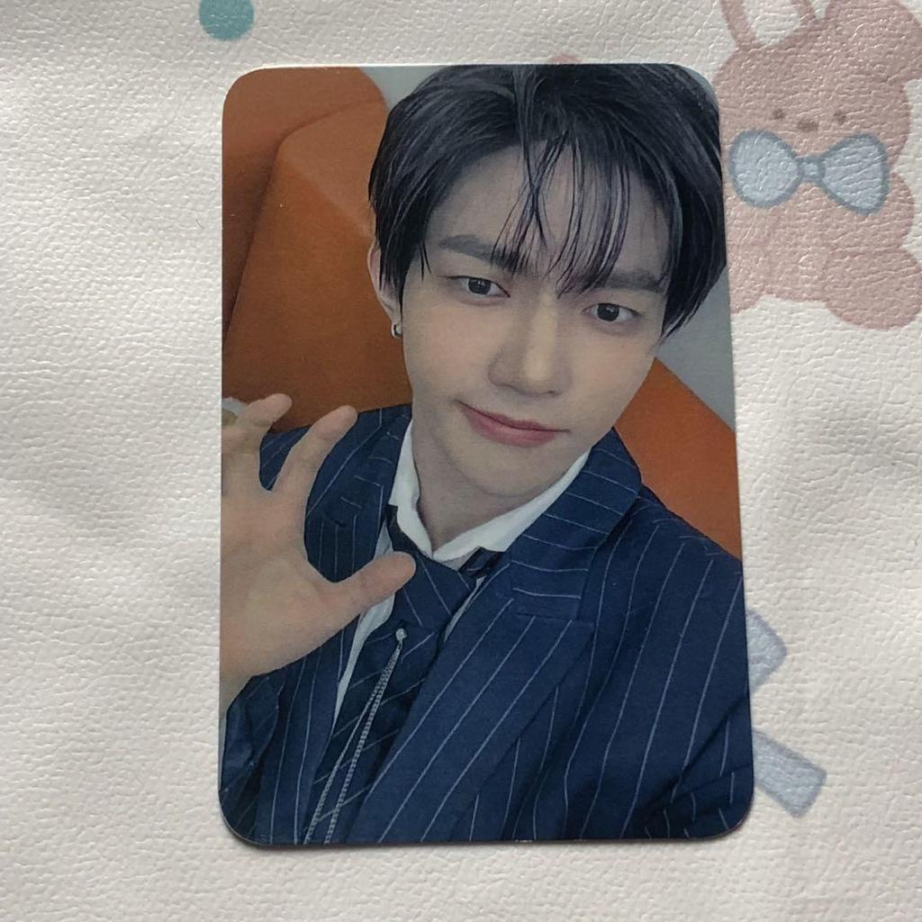 [USED] ZB1 BLUE PARADISE Zhang Hao Pre-recorded Popular Song Sanok Trading Card