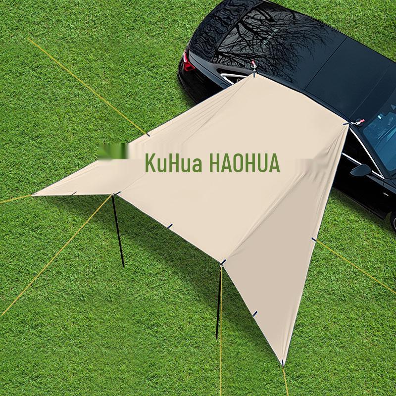 Portable Car Roof Sunshade & Rainproof Camping Canopy Tent