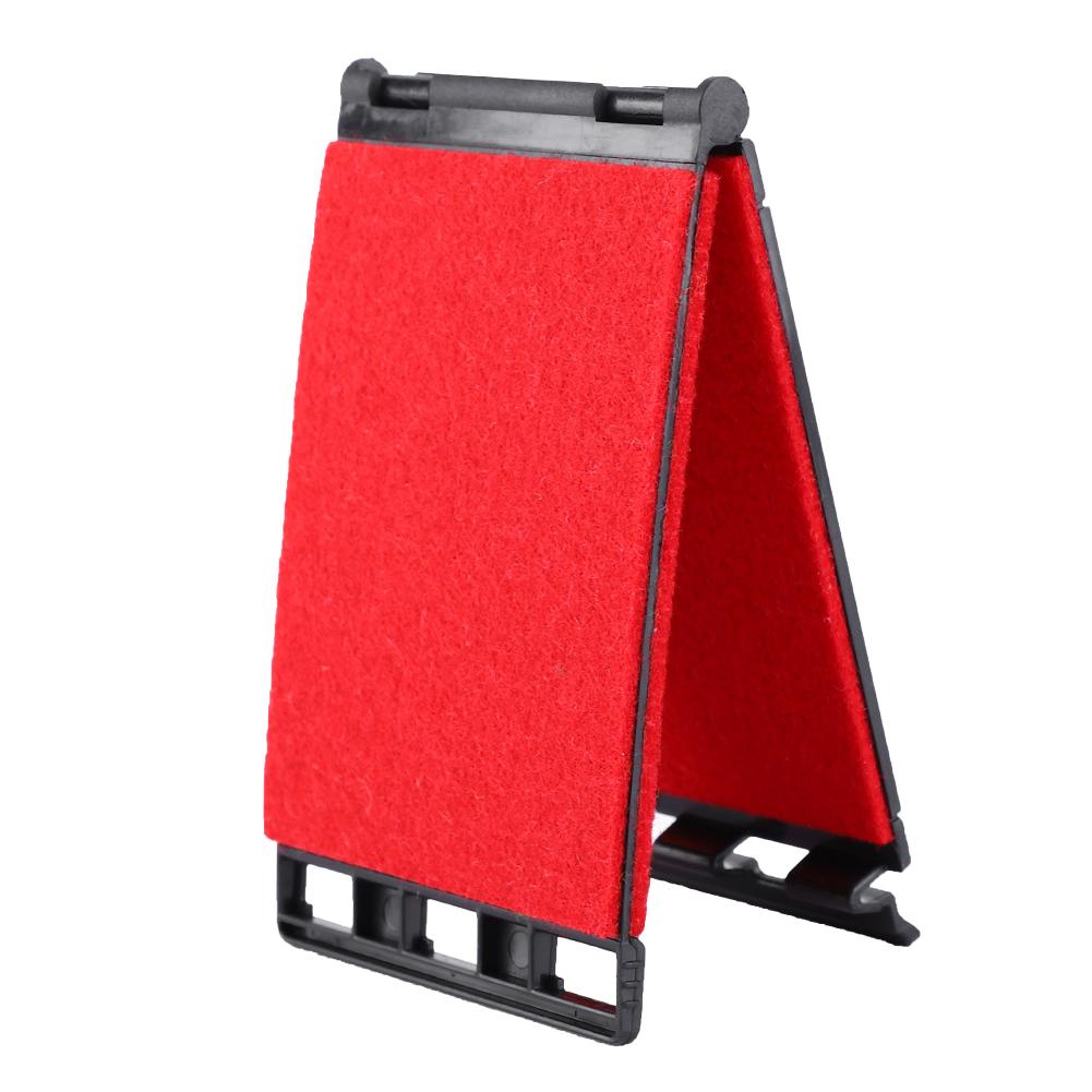 Durable Guitar Bass String Scrubber Cleaner Cleaning & Care Tool Instrument Accessory Red