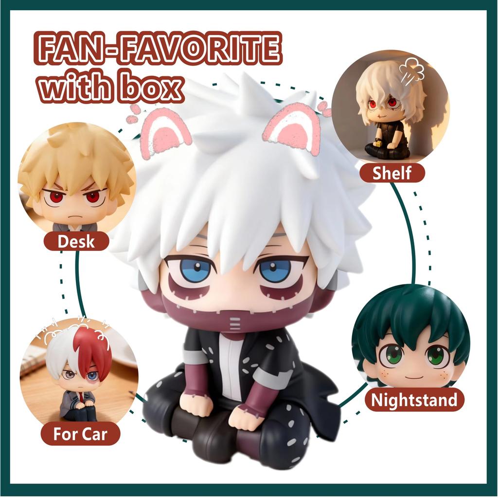 My Hero Academia Midoriya Izuku Anime Figura Boku No Hero Academia Bakugo Katsuki/Todoroki Shoto Action Figure Brinquedos Gifts