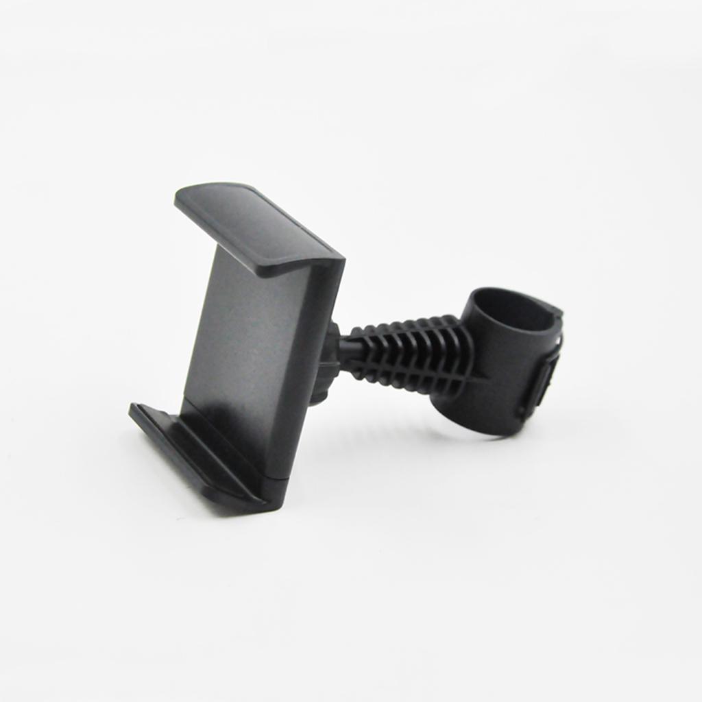 360 Adjustable Universal Outdoor Bicycle Phone Mount Stroller Cell Phone Holders Manual clip чёрный