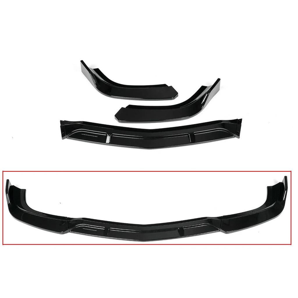 Car Front Bumper Lip Body Kit Spoiler for Mercedes Benz W204 C180 C200 C250 C300 C350 2012-2014