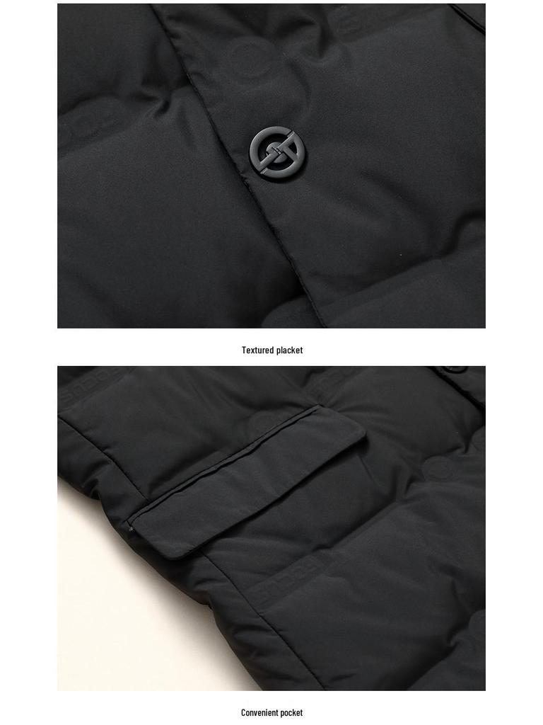 Men's Autumn & Winter Casual Down Suit: Trendy, Versatile, Warm Business Outerwear