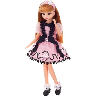 TAKARA TOMY Licca-chan Doll LD-10 Dress-Up Toy for Kids 3 Years and Up Safe Certified