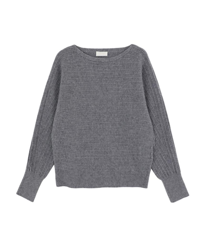 Baseukala Stripe Boat Neck Knitwear (7Colors)