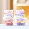 Keychain Cute Pussy Cartoon Girl Backpack Decorative Pendant Plush Doll Gift