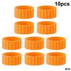 5/10 Pezzi Manicotti Stabilizzanti per Portacandele in Silicone, Previene lo Scivolamento e le Gocce di Cera, Stabilizza Candele Coniche e Cilindriche
