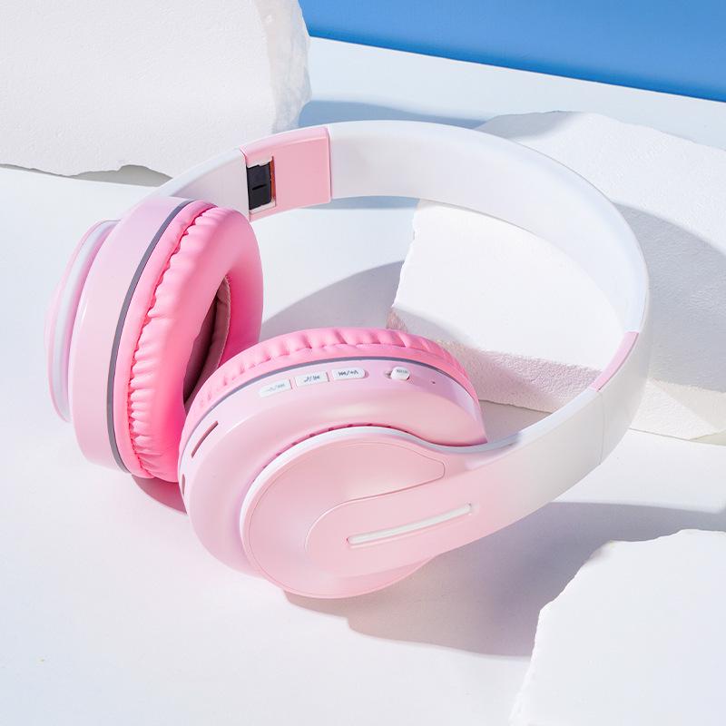 Gradient Color Wireless Stereo Gaming Headset