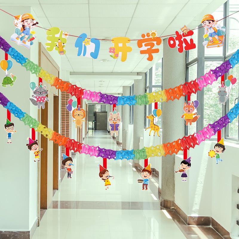 Floral Bunting Classroom Decoration for Back To School