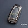 For Ford Bronco Sport Edge Escape F150 F250 Expedition Ecosport Kuga Explorer Mustang Car Key Fob Case Cover Chain Carbon Fiber