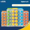 Cipla Cofsils Limone Miele (200 Pastiglie) | Sollievo Lenitivo per il Mal di Gola | Caramella Portatile per Sollievo Rapido (10 x 20 Strisce)