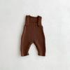 Baby Suits Autumn Knitted Versatile Overalls Boys Girls Woolen Long Pants  Infants Toddlers