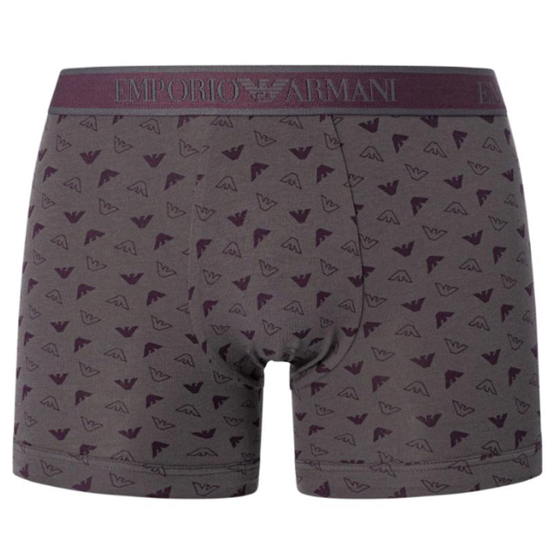 Emporio Armani Men' Boxer Briefs 3 Pack Black, Gray 112131-4F717-40921