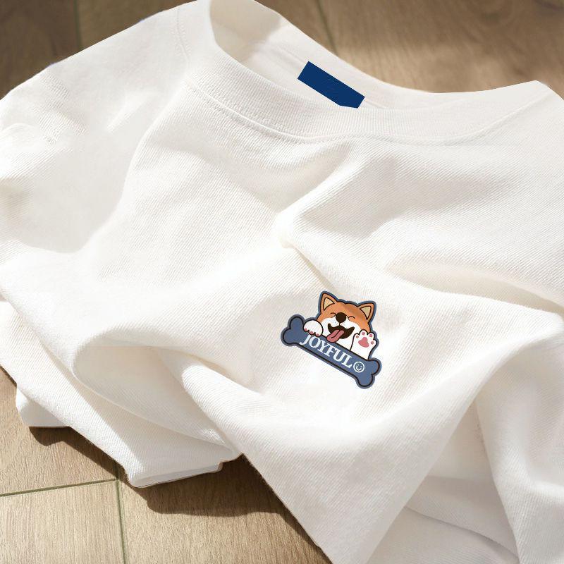 

Мужская однотонная летняя футболка с коротким рукавом, с рукавом до локтя, свободного кроя, с принтом, с круглым вырезом, универсальная, молодежная, с надписями, в гонконгском стиле, на каждый день, с цифрами S