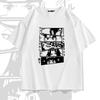 Naruto Short Sleeve Anime Peripheral T-Shirt Men's Cotton Loose Teen Student Half Sleeve Tide Top Summer Dress