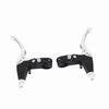 1 Pair Aluminum Alloy Bicycle Brake Levers 4 Finger Grip Bike Brake Handle  ,Most Bicycle
