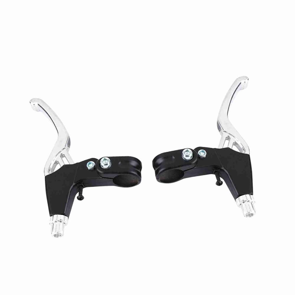1 Pair Aluminum Alloy Bicycle Brake Levers 4 Finger Grip Bike Brake Handle  ,Most Bicycle