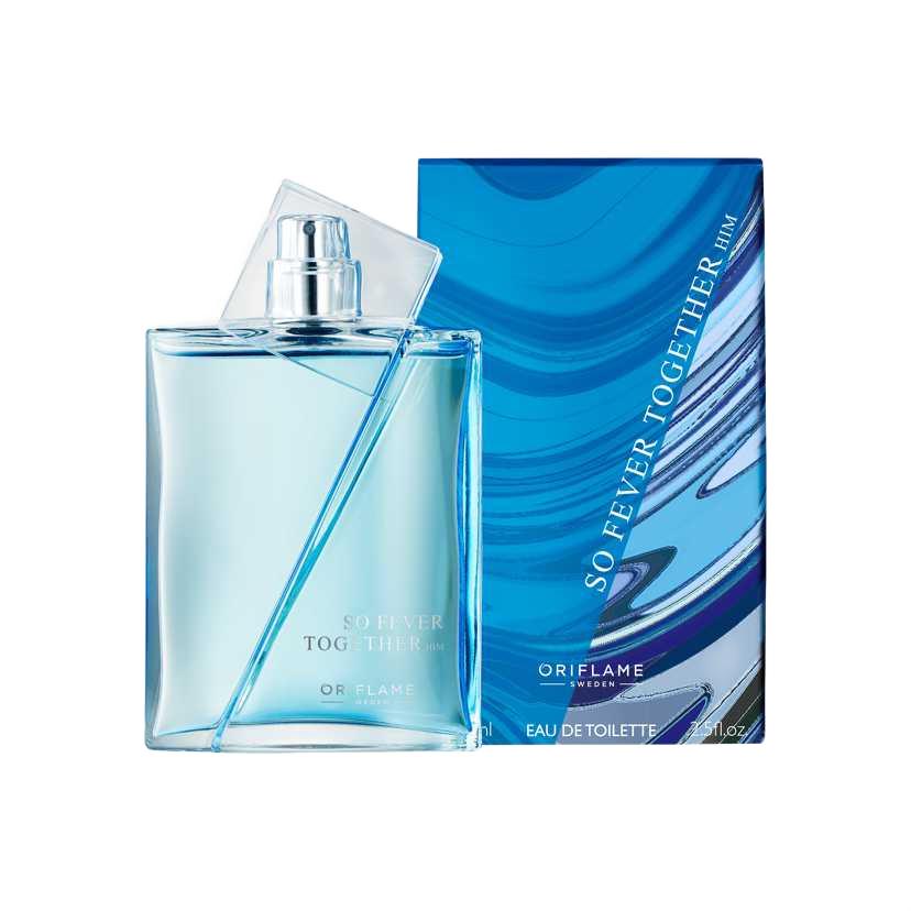 So Fever Together HIM Eau de Toilette 75ml ORIFLAME un PARFUM fort pour lui