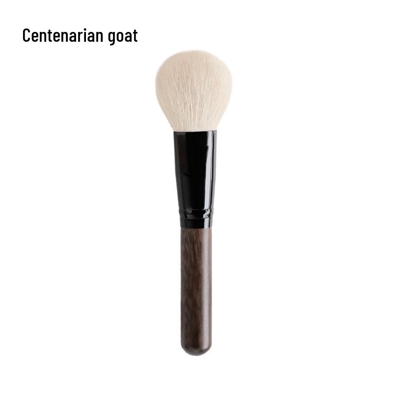 Bai Sui Shan Yang Green Sandalwood Large Soft Animal Hair Powder & Contour Brush