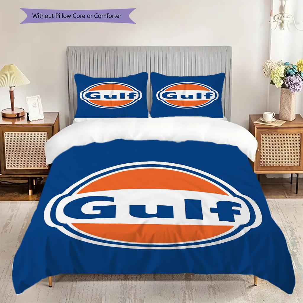 Gulf Heuer Emblem Bedding 1 Duvet Cover 2 Pillowcase Without Core Duvet Cover And Pillowcase Christmas Birthday Gift Soft And Comfortable