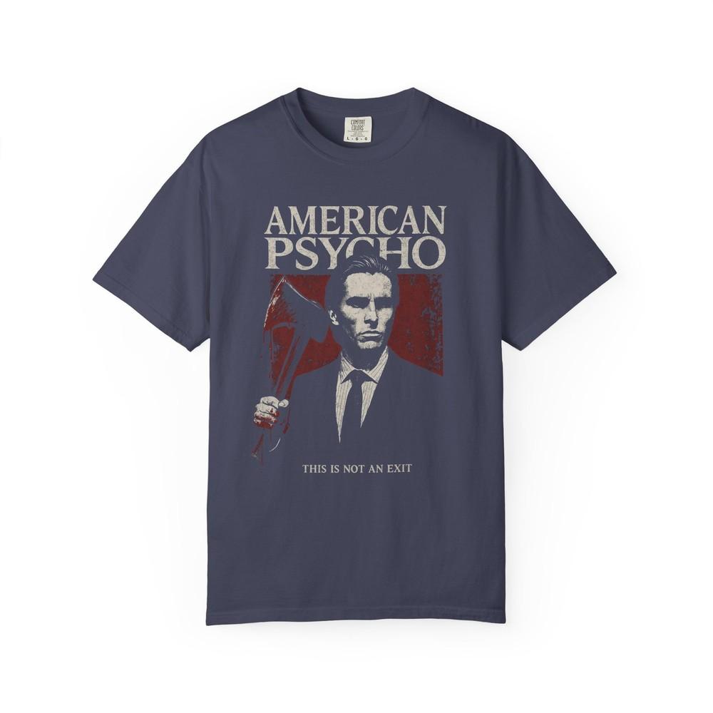 American Psycho Tshirt Patrick Bateunisex Horror Movie Tee Halloween Unisex