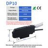 GTRIC Fiber Optic Sensor Amplifier High Precision 10-30V DC 3-wire NPN PNP NA11 Digital Display Optical Photoelectric Switch