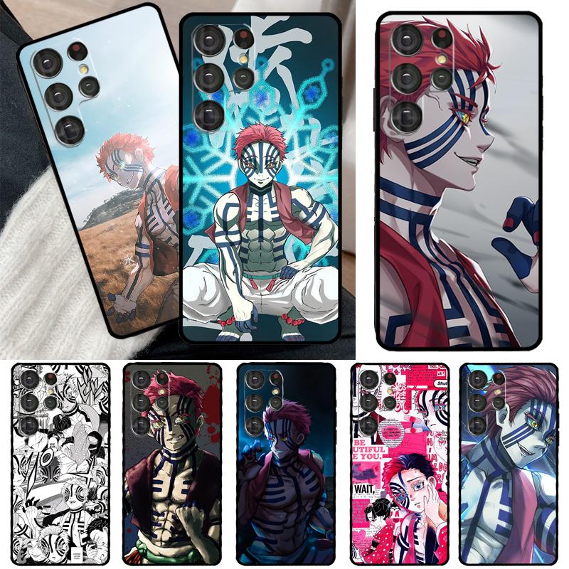 

Чехол Demon Slayer Akaza для Samsung Galaxy S22 S21 Ultra Note 20 S8 S9 S10 Note 10 Plus S20 FE S21 FE
