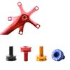 Waterproof M8 Square hole Bottom Bracket Screw Bottom Bracket Bolts Crank Screws Crankset Screw