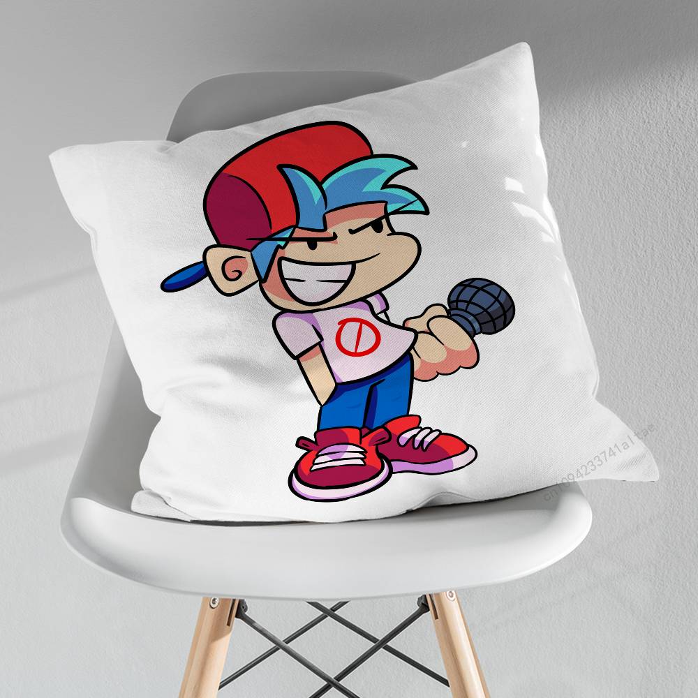 FFriday Night FFunkin Pillow Case For 30x30cm45x45cm55x55cm For Home Bedroom Decoration And Protector