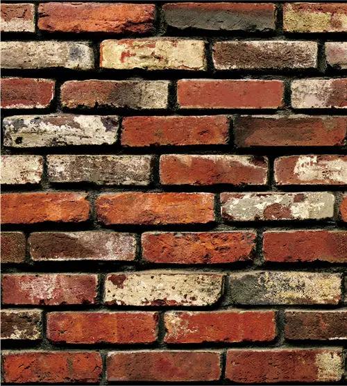 Home Decor 3D PVC Wood Grain Wall Stickers Paper Brick Stone wallpaper Rustic Effect Self-adhesive Home Decor Sticker Room